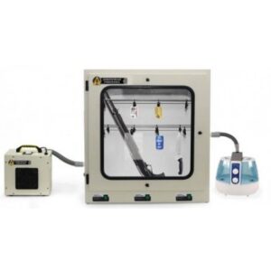 6 cu/ft Large Volume Cyanoacrylate Fuming Chamber and Extraction System