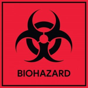 Biohazard 5.5” Stickers (Pack of 10)