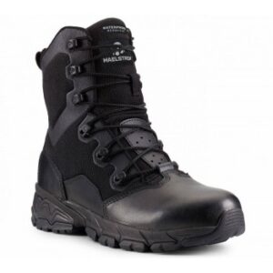 TAC ELITE Men's Black Waterproof Tactical Boot with Zipper