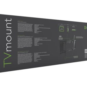 Klip Xtreme KTM-352 bracket - low profile - for curved flat panel - black