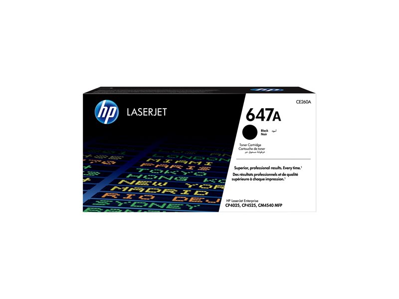 HP 647A - black - original - LaserJet - toner cartridge (CE260A) - Image 14