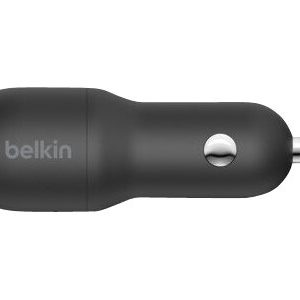 Belkin BoostCharge Dual Charger car power adapter - USB - 24 Watt