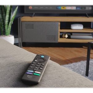 Amazon Fire TV Stick 4K Max - AV player - 8 GB - 4K UHD (2160p) - 60 fps - HDR - black - with Alexa Voice Remote