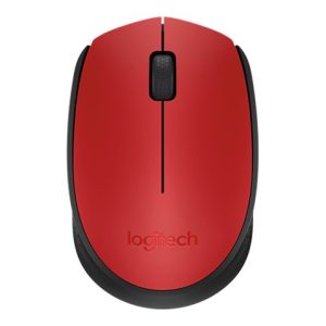 Logitech M170 - mouse - 2.4 GHz - red