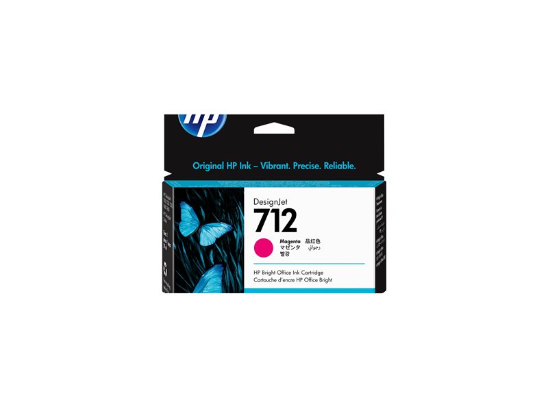 HP 712 - magenta - original - DesignJet - ink cartridge - Image 7