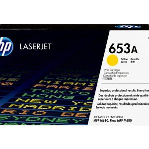 HP 653A - yellow - original - LaserJet - toner cartridge (CF322A)