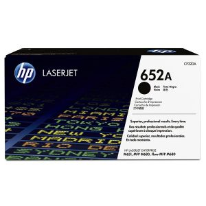 HP 652A - black - original - LaserJet - toner cartridge (CF320A)