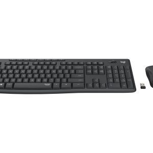 Logitech MK295 Silent - keyboard and mouse set - graphite Input Device