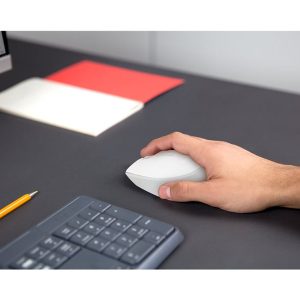 Logitech M170 Wireless Mouse, Ambidextrous, Off-white - mouse - 2.4 GHz - off-white