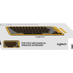 Logitech POP Keys - keyboard - QWERTY - US - blast Input Device