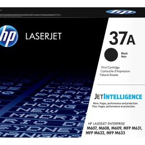 HP 37A - black - original - LaserJet - toner cartridge (CF237A)