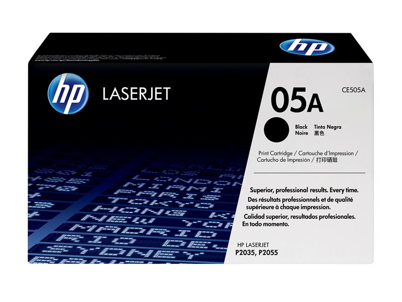 HP 05A - black - original - LaserJet - toner cartridge (CE505A) - Image 13