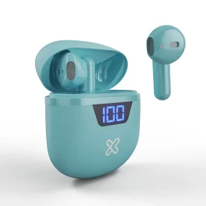 Klip Xtreme Earbuds Wireless - Bluetooth KTE-006AQ - Aqua