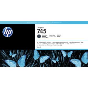 HP 745 - High Capacity - matte black - original - DesignJet - ink cartridge