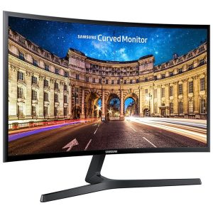 Samsung C27F390FHN - CF390 Series - LED monitor - curved - Full HD (1080p) - 27" - TAA Compliant
