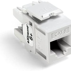 Leviton Connector Cat6 White