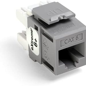Leviton Connector Cat6 Grey