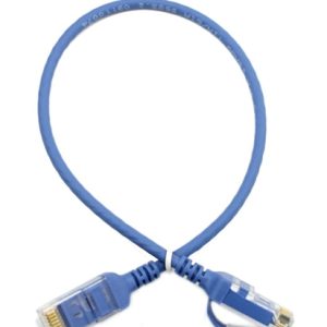 Leviton P.Cable Cat6 2Ft Blue