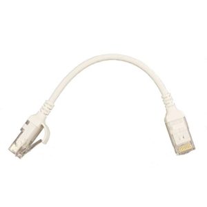 Leviton P.Cable Cat6 2Ft White
