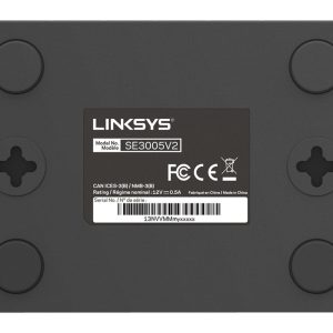 Linksys SE3005 - switch - 5 ports - unmanaged