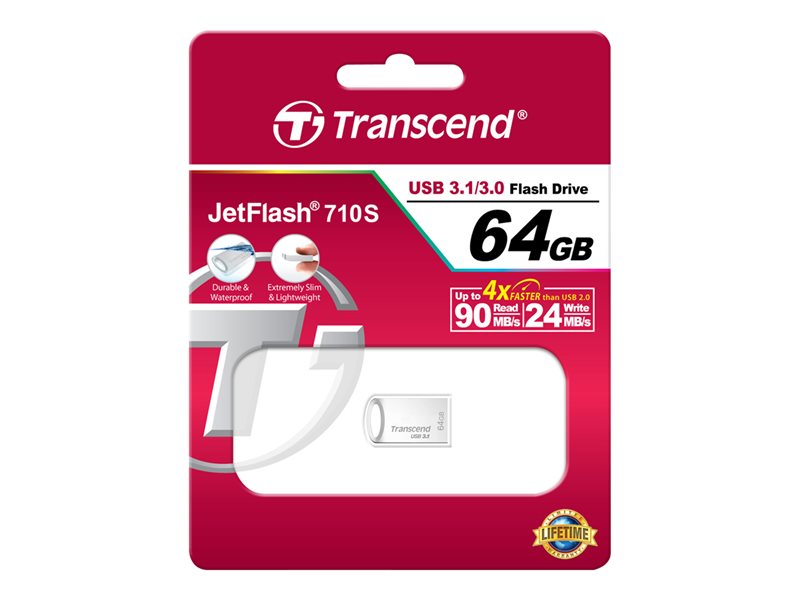 Transcend JetFlash 710 - USB flash drive - 64 GB - Image 5