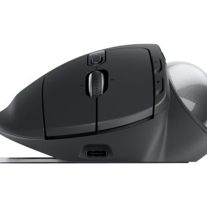 Logitech Ergo Series MX Ergo S - trackball - 2.4 GHz, Bluetooth 5.3 - graphite