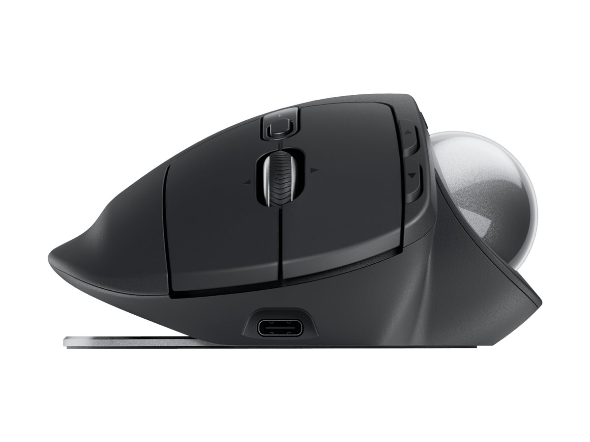 Logitech Ergo Series MX Ergo S - trackball - 2.4 GHz, Bluetooth 5.3 - graphite - Image 3