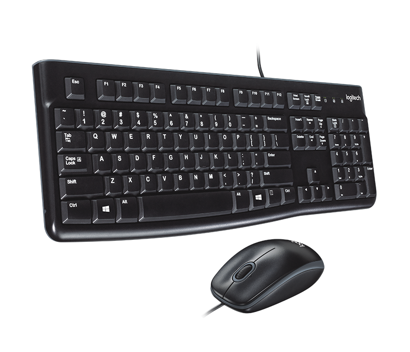 Logitech Desktop MK120 - keyboard and mouse set - English Input Device