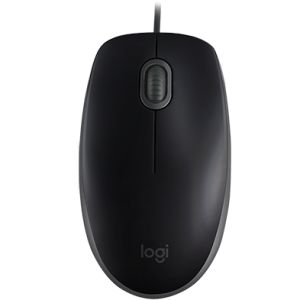 Logitech M110 Silent - mouse - USB - black