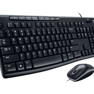 Logitech Media Combo MK200 - keyboard and mouse set - English Input Device