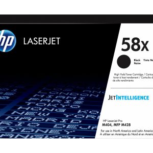 HP 58X - High Capacity - black - original - LaserJet - toner cartridge (CF258X)