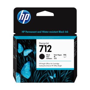 HP 712 - black - original - DesignJet - ink cartridge