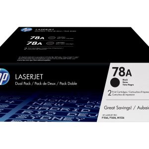 HP 78A - 2-pack - black - original - LaserJet - toner cartridge (CE278AD)