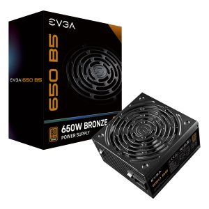 EVGA 650 B5 - Power supply (internal) - ATX12V / EPS12V - 80 PLUS Bronze - AC 100-240 V - 650 Watt
