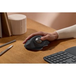 Logitech Ergo Series MX Ergo S - trackball - 2.4 GHz, Bluetooth 5.3 - graphite