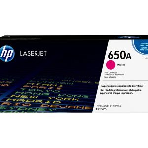 HP 650A - magenta - original - LaserJet - toner cartridge (CE273A)