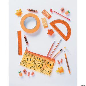 Oriental Trading High Five Smile Face Rubber Pencil Top Erasers