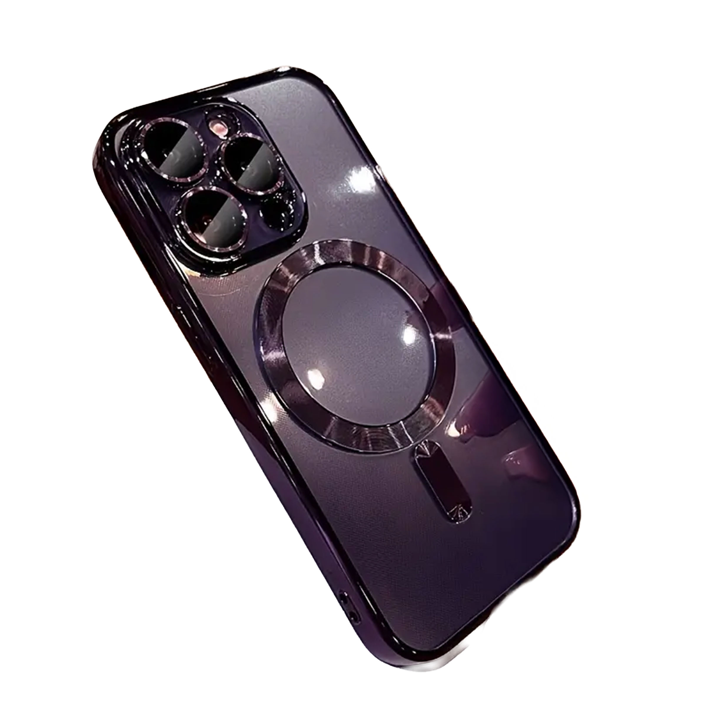 MT Phone Case iPhone 15 TPU Magnetic Black