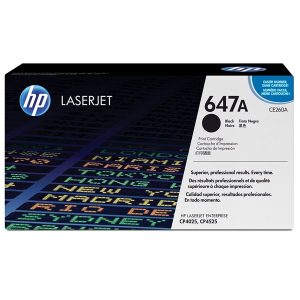 HP 647A - black - original - LaserJet - toner cartridge (CE260A)