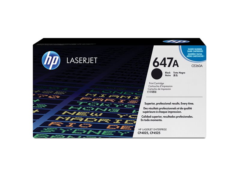 HP 647A - black - original - LaserJet - toner cartridge (CE260A) - Image 17