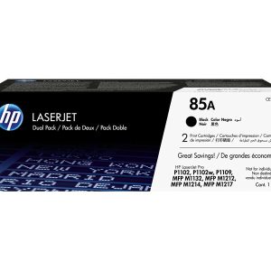 HP 85A - 2-pack - black - original - LaserJet - toner cartridge (CE285AD)