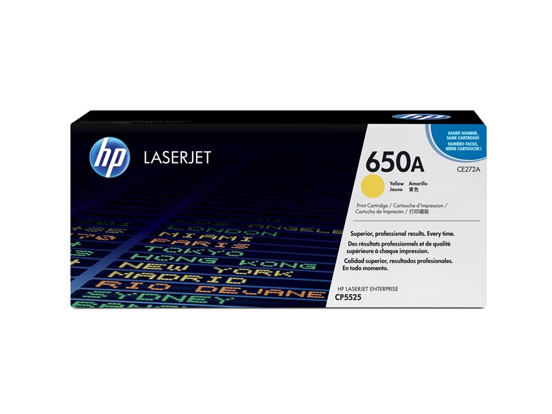 HP 650A - yellow - original - LaserJet - toner cartridge (CE272A) - Image 16
