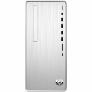 HP  Pavilion TP01-2000a TP01-2137c Desktop - AMD Ryzen 5 5600G  (6 Core) 3.90 GHz - 12 GB RAM DDR4 - 256 GB M.2 PCI Express NVMe SSD - Mini-tower - Natural Silver