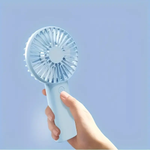 MT Handheld Fan Rechargeable Blue