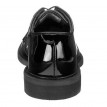 GLOSS DUTY OXFORD Men's Black High Gloss Oxford Shoe