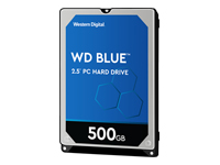WD Blue WD5000LPCX - Hard drive - 500 GB - internal - 2.5" - SATA 6Gb/s - 5400 rpm - buffer: 16 MB