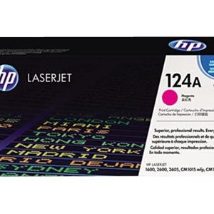 HP 124A - magenta - original - LaserJet - toner cartridge (Q6003A)