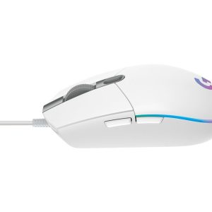 Logitech Gaming Mouse G203 LIGHTSYNC - mouse - USB - white