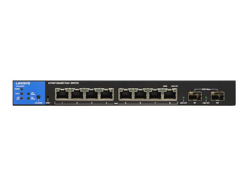 Linksys LGS310MPC - switch - 8 ports - smart - TAA Compliant - Image 5