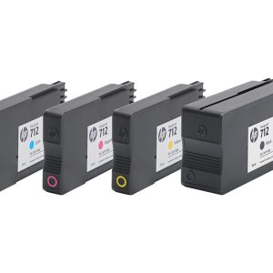 HP 712 - black - original - DesignJet - ink cartridge